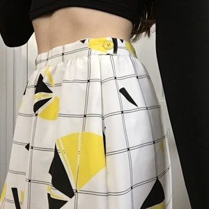 Retro Midi Skirt